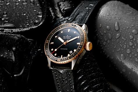 fifty fathoms replica watch|blancpain 50 fathoms bathyscaphe.